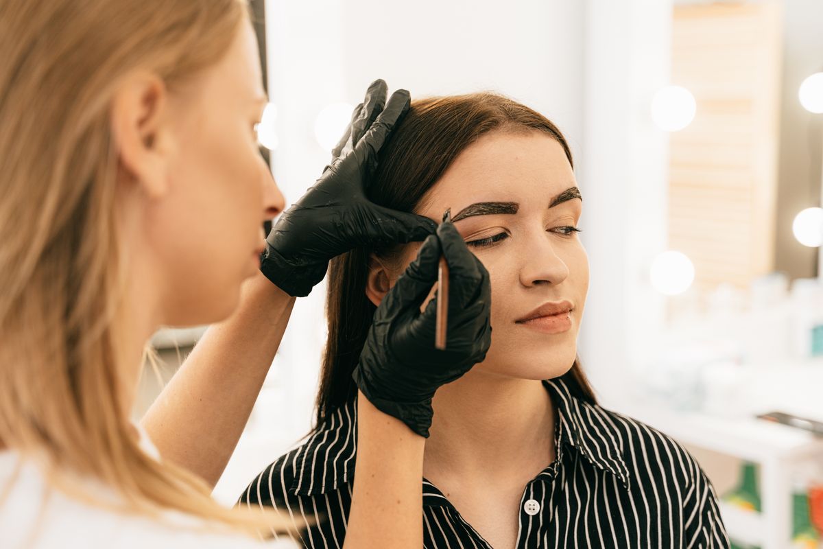 microblading aftercare kharghar brows shaping woman aesthetic clinic dr mavleen sector 20
